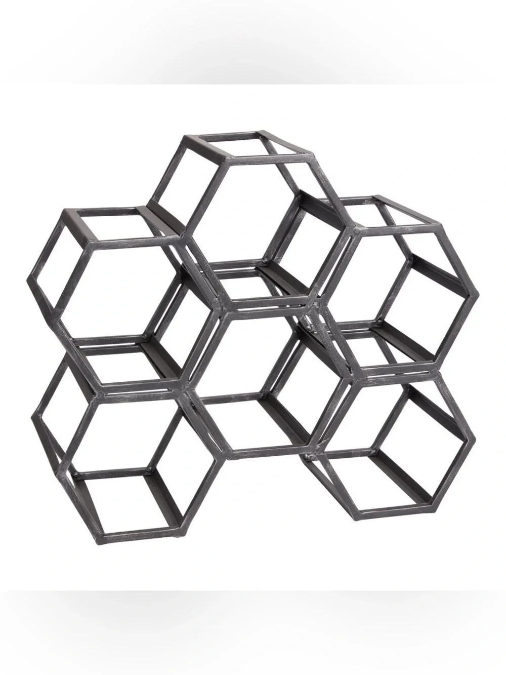 Cost Plus World Market hexagon metal
